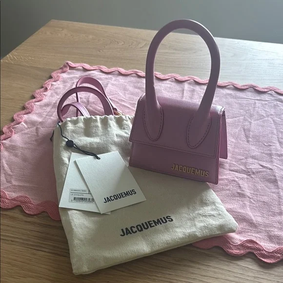 Jacquemus Le Chiquito Light Pink Bag - Picture 1 of 8